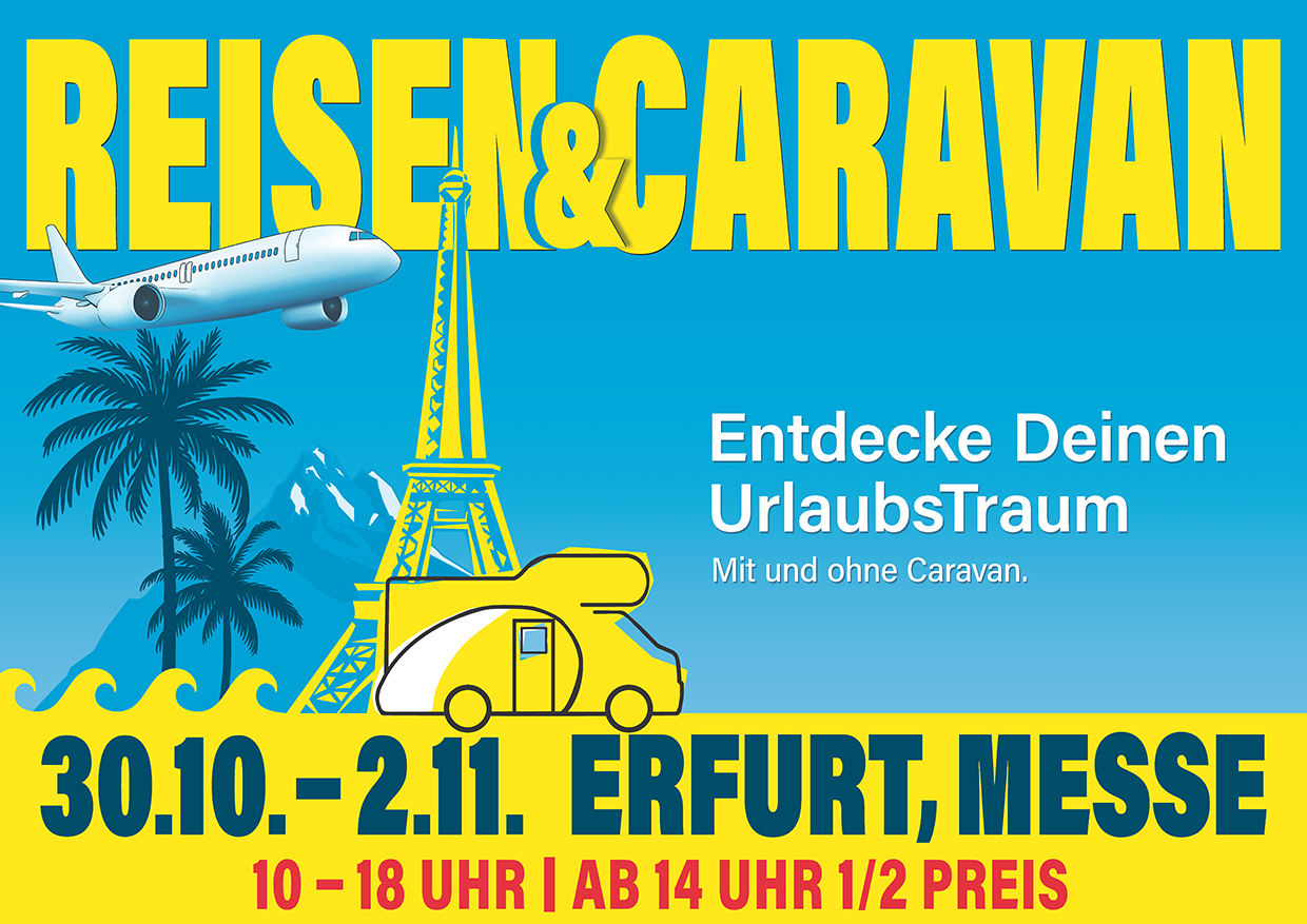 Messe Erfurt 2025 Plakat Messe Erfurt 2025 Plakat