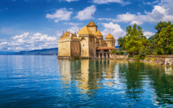 Chateau de Chillon am Genfer See