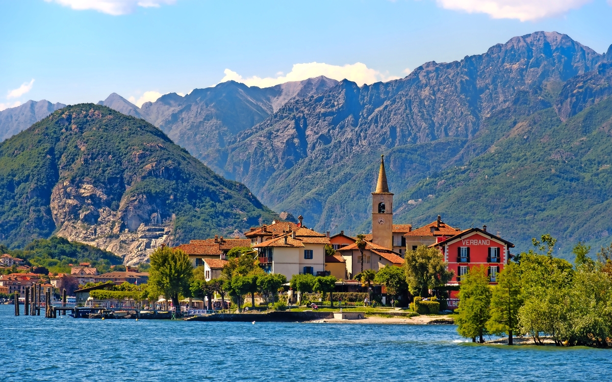 Isola dei Pescatori im Lago Maggiore