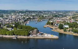 Das Deutsche Eck in Koblenz