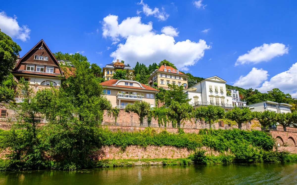Altstadt von Heidelberg in Deutschland