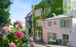 Künstlerviertel Mont Matre in Paris