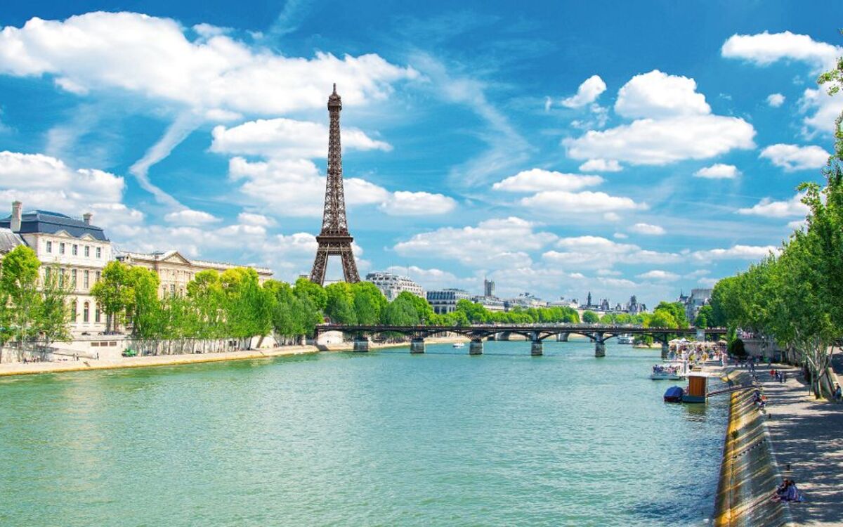 Ufer der Seine in Paris