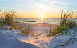 Sonnenuntergang an der Ostsee