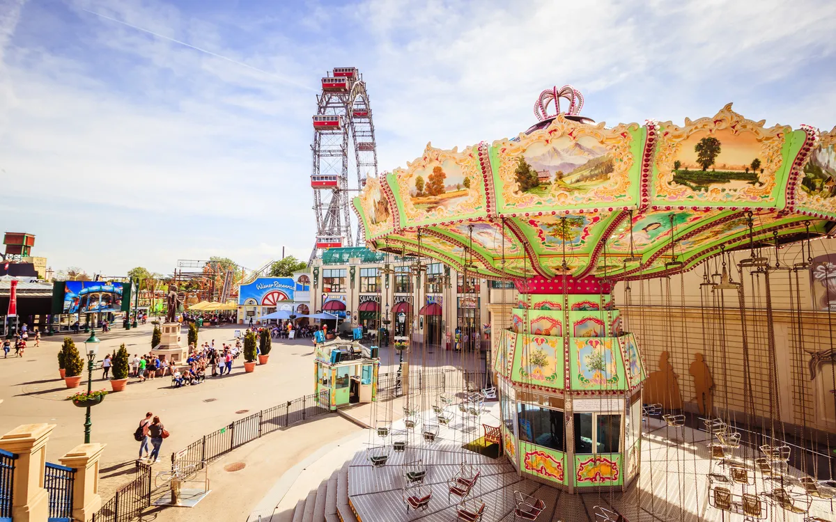 berühmte Prater in Wien