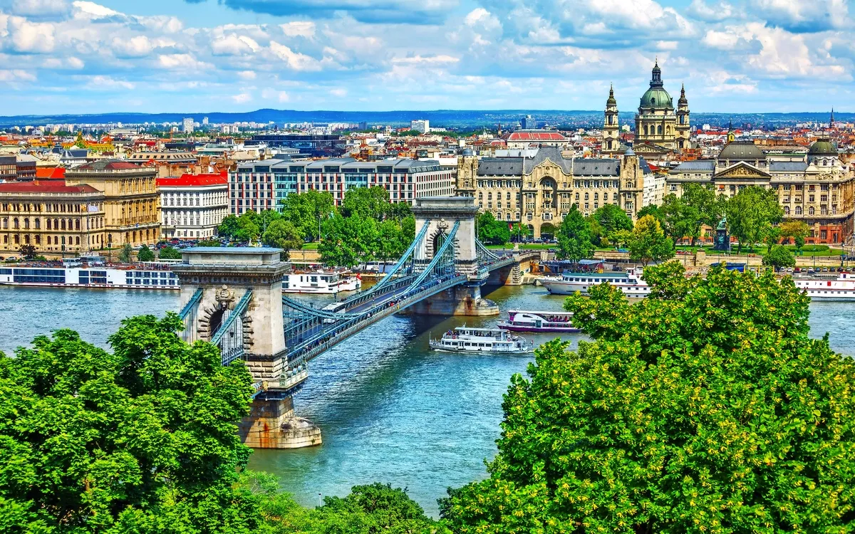 Kettenbrücke in Budapest