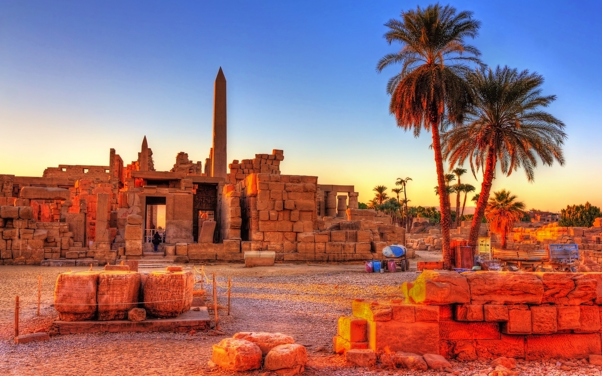 Tempelanlage Karnak in Luxor 