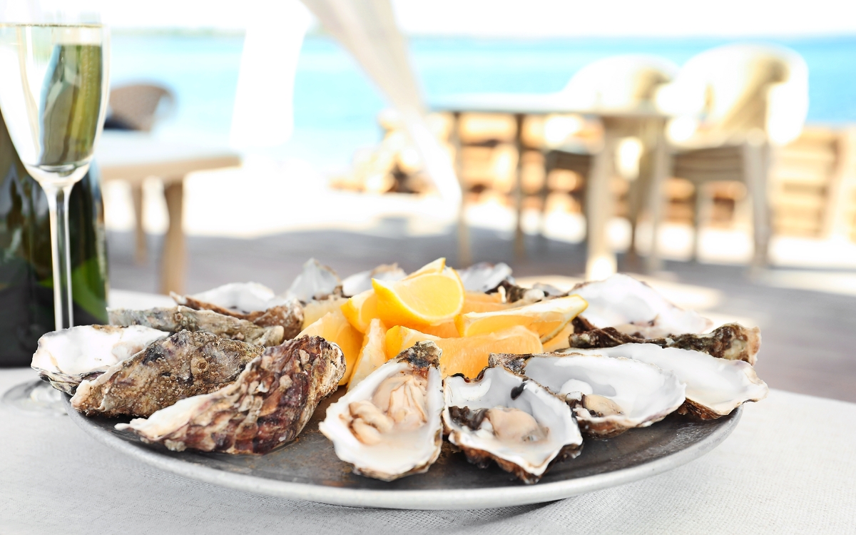 Frische Austern