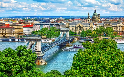 Kettenbrücke in Budapest