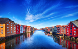Trondheim in Norwegen