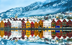 Bergen in Norwegen