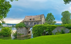 Alte Mühle - Motiv für den Maler Claude Monet