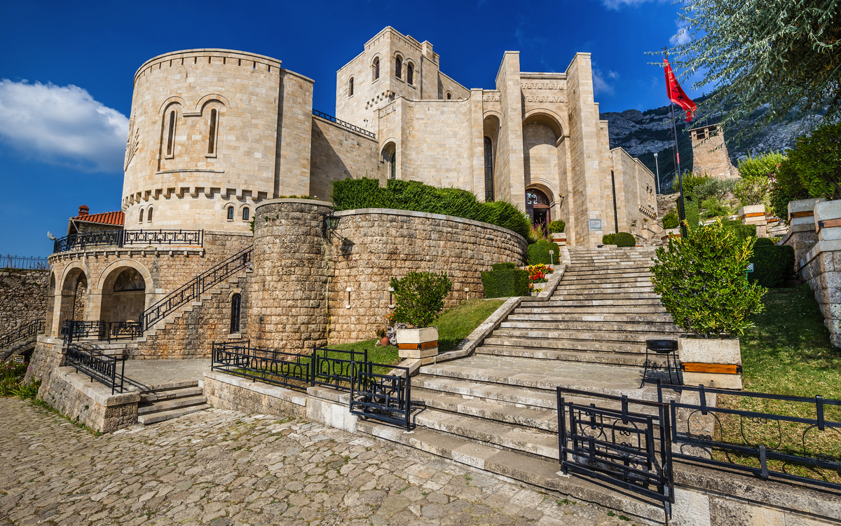Burg Kruje - Kruje,Albanien,