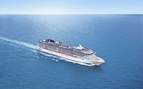 MSC Preziosa Aussenansicht