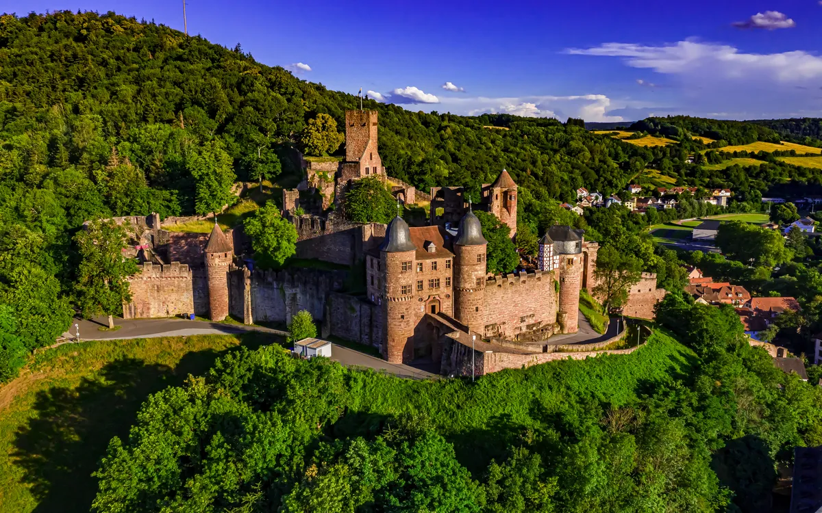 Wertheim aus der Luft