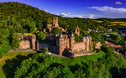 Wertheim aus der Luft