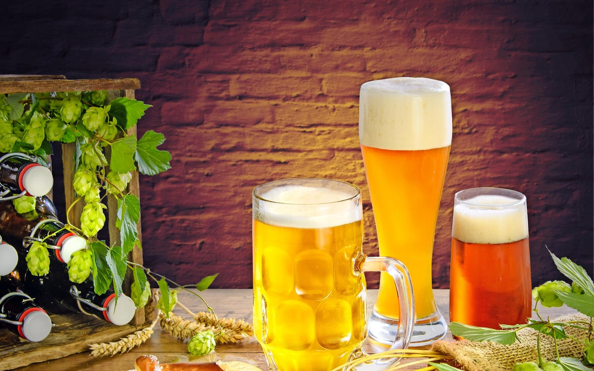 Bierverkostung im Bierkeller