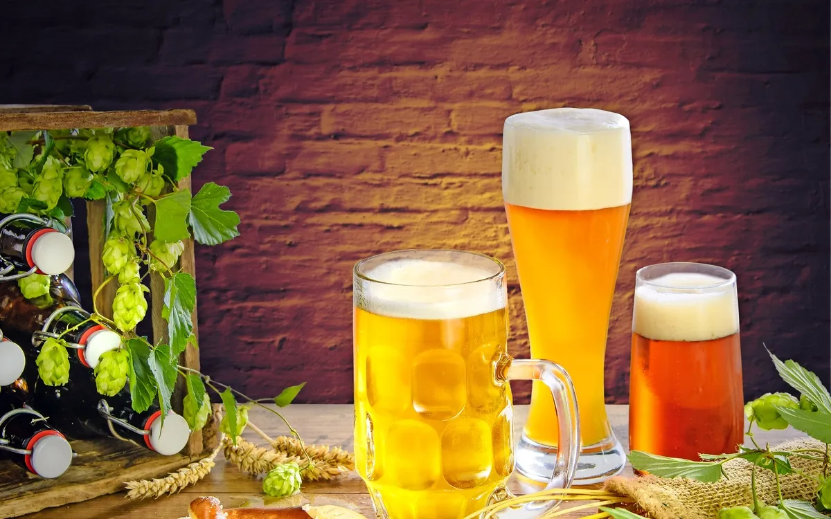 Bierverkostung im Bierkeller