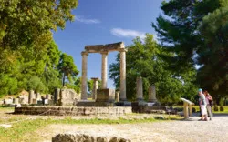 Ruinen des antiken Olympia