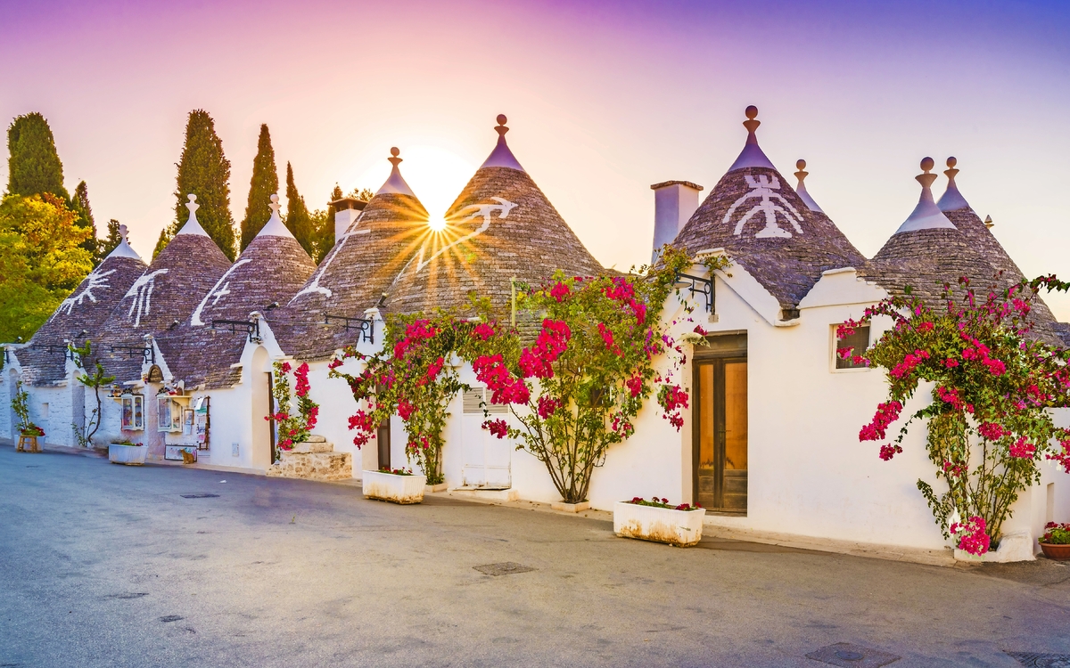 Trulli Häuser in Alberobello