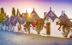 Trulli Häuser in Alberobello