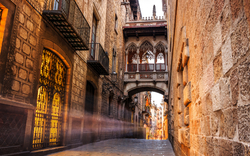 Stadtviertel Barri Gòtic in Barcelona