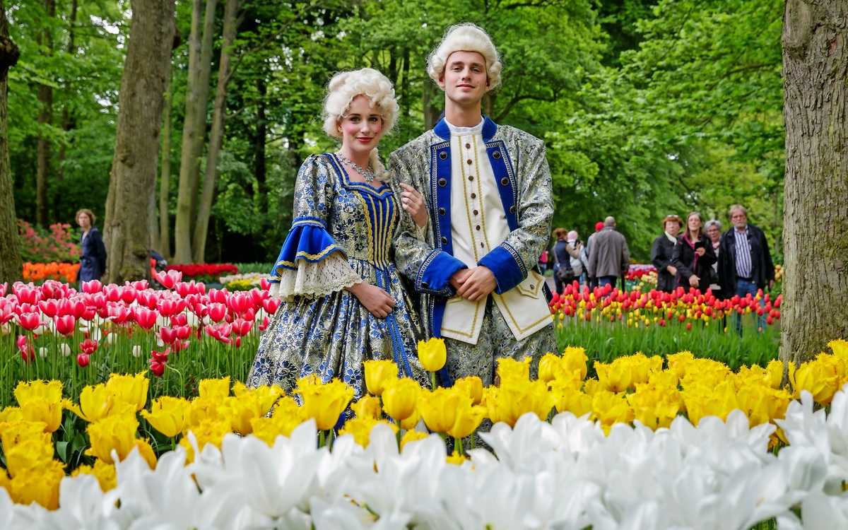 Keukenhof in den Niederlanden
