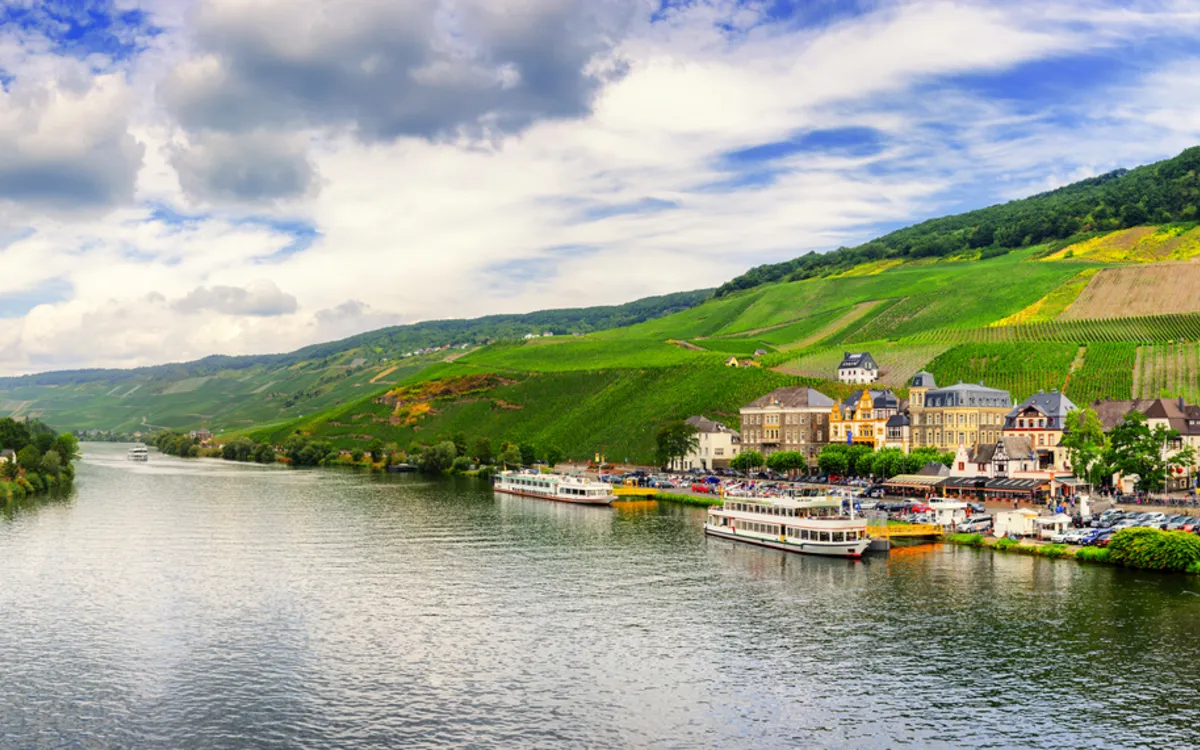 Bernkastel-Kues in Rheinland-Pfalz, Deutschland