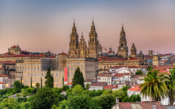 Kathedrale in Santiago de Compostela