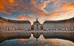 Place de la Bourse in Bordeaux