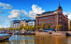 Altstädter Pier in Helsinki, Finnland