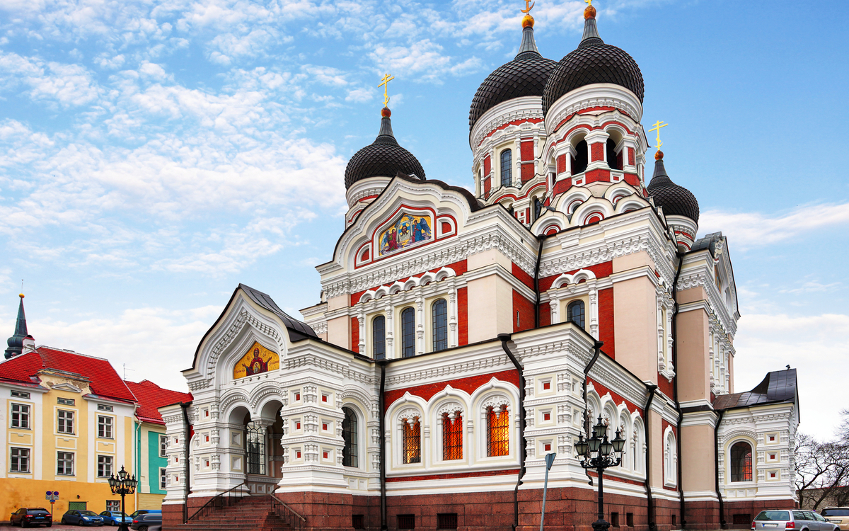 Alexander-Newski-Kathedrale in Tallinn, Estland