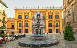 Bischofsplatz in Málaga