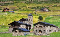 Idyllisches Dorf in Andorra