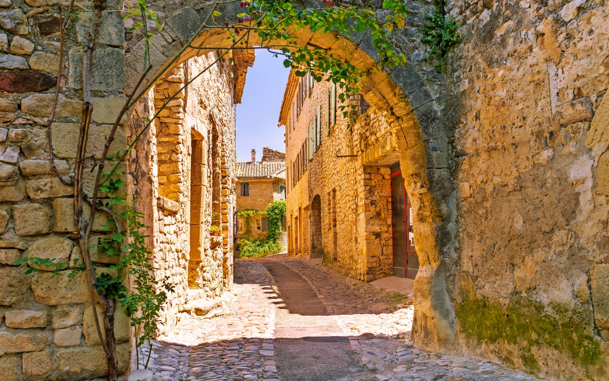 Stadt in der Provence