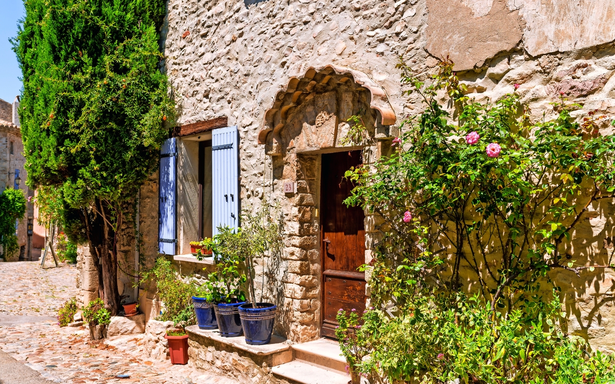 Stadt in der Provence