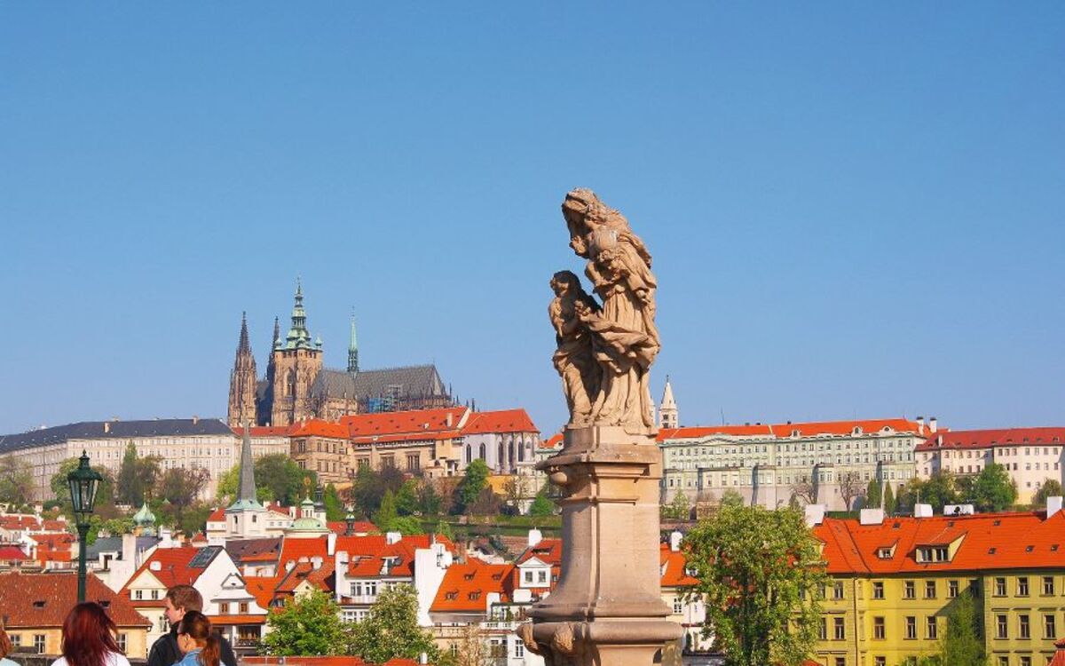 Blick von der Karlsbrücke