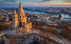 Fischerbastei in Budapest, Ungarn