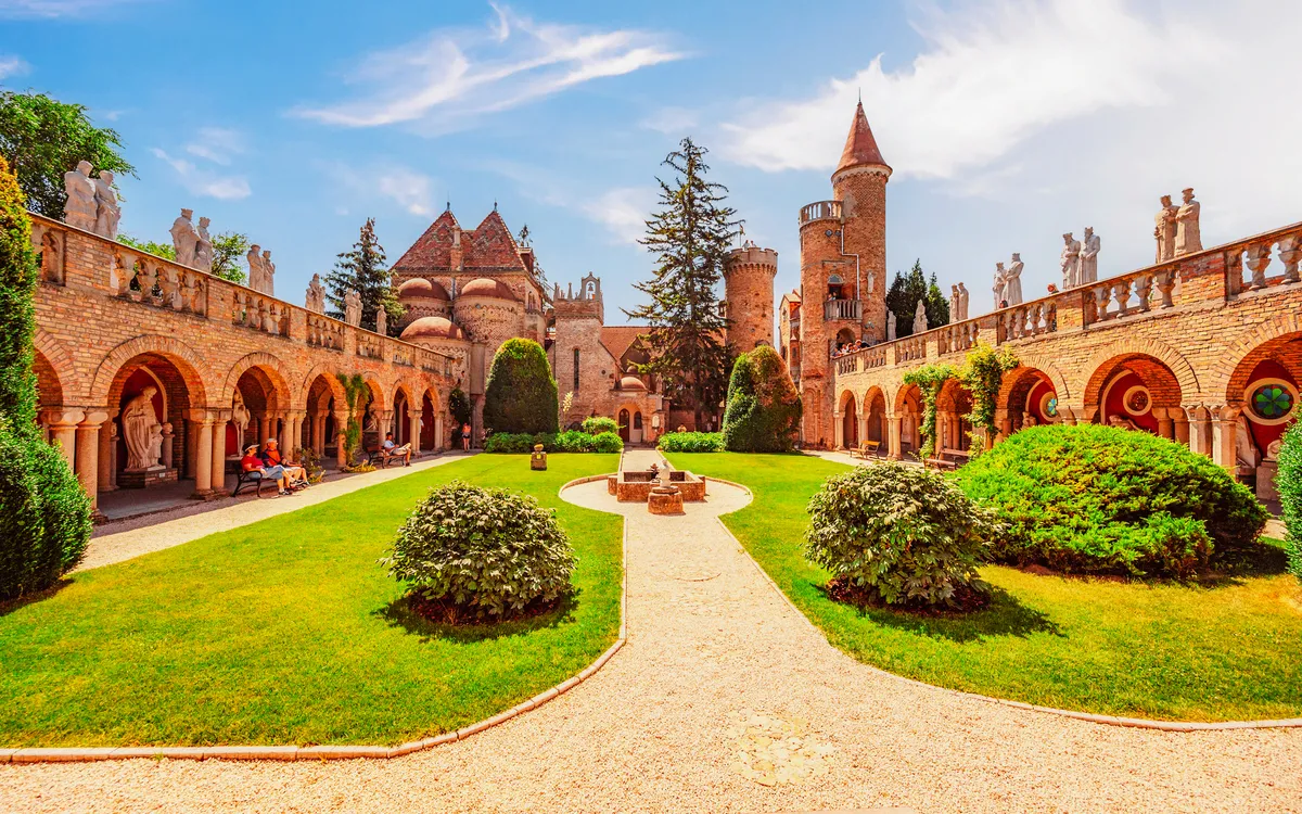Bory Var,Schloss im Zentrum von Szekesfehervar,Ungarn,