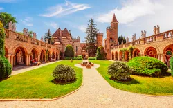 Bory Var,Schloss im Zentrum von Szekesfehervar,Ungarn,