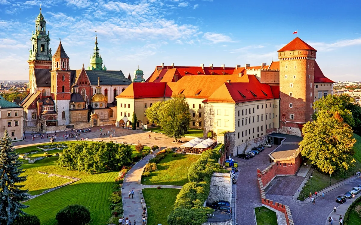Krakau - Wawel Schloss