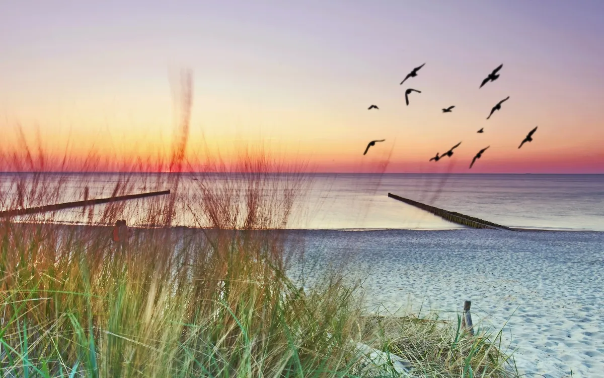 Romantik am Strand