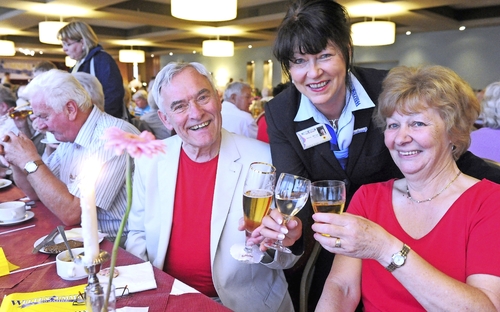 Gemütliches Zusammensitzen