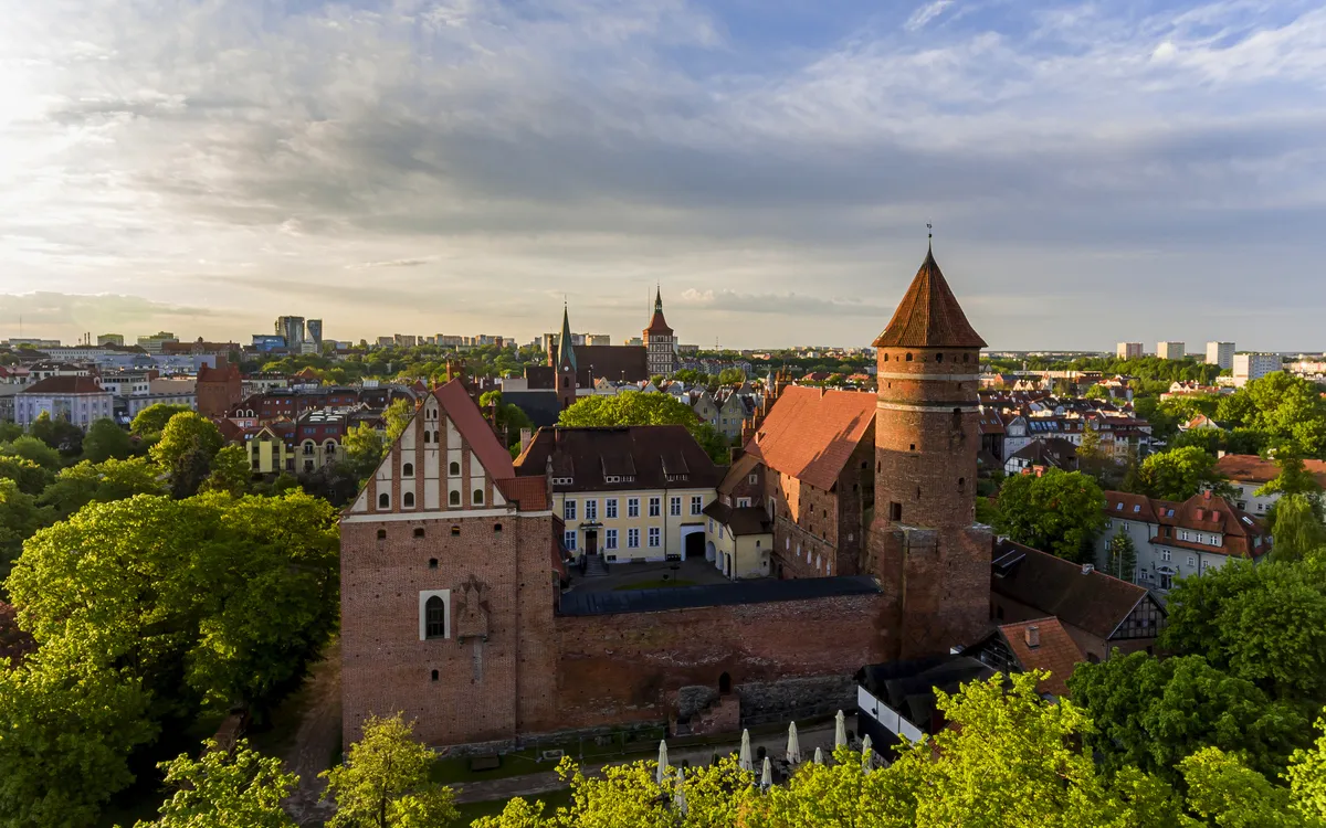 Schloss des Ermlandkapitels in Olsztyn