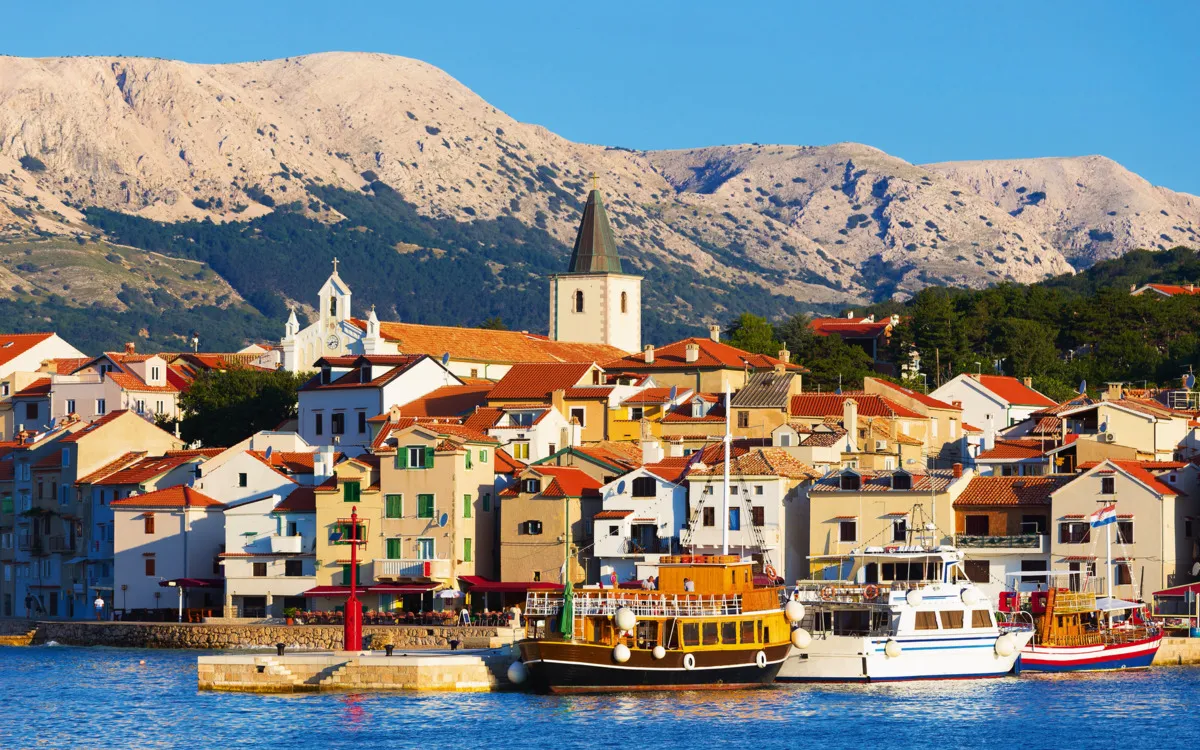 Baška auf der kroatischen Insel Krk