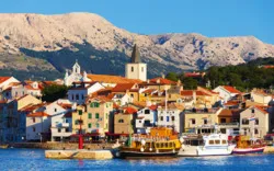 Baška auf der kroatischen Insel Krk