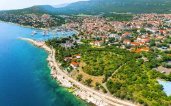 Novi Vinodolski an der adriatischen Küste