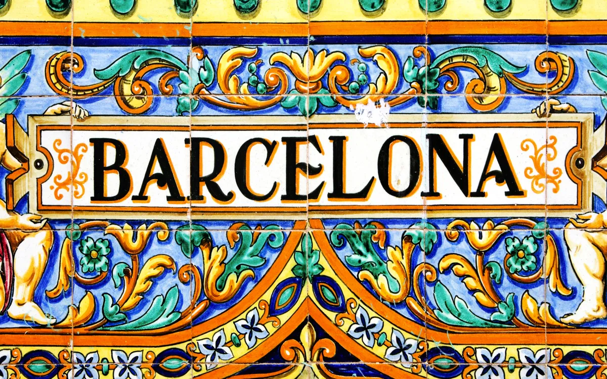 Barcelona-Zeichen