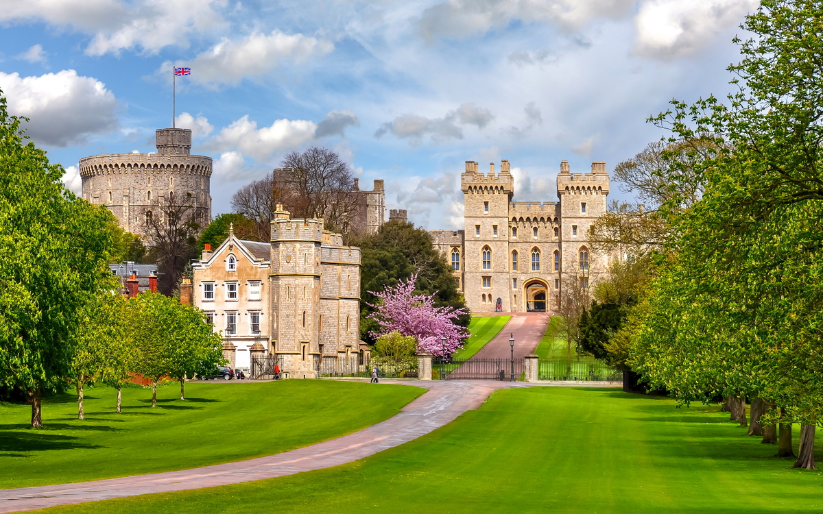 Windsor Castle nahe London, Vereinigtes Königreich