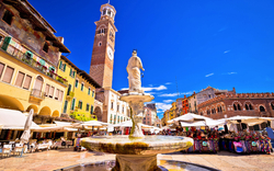 Piazza delle Erbe in Verona